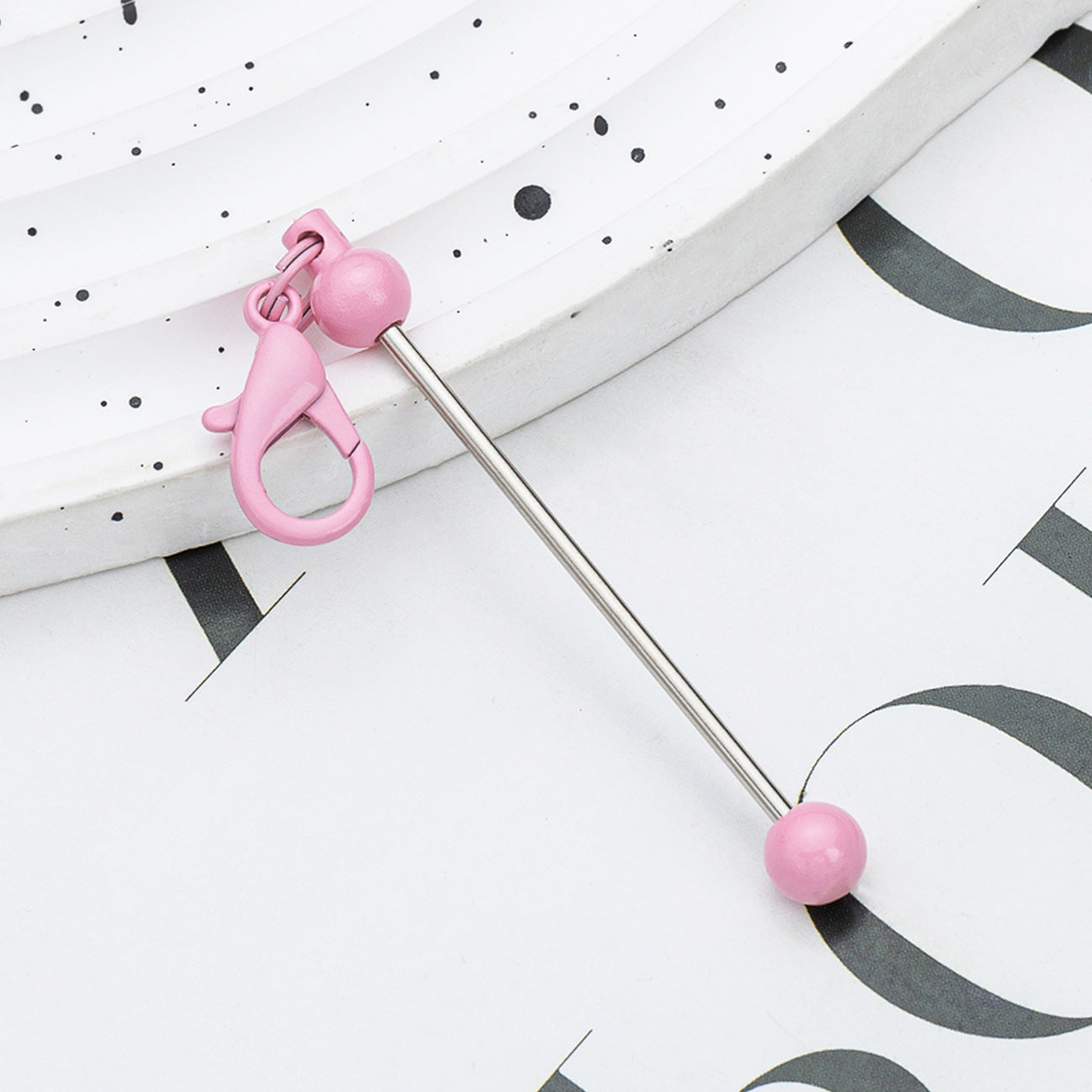 Wholesale Diy Mini Beaded Candy Color Keychain